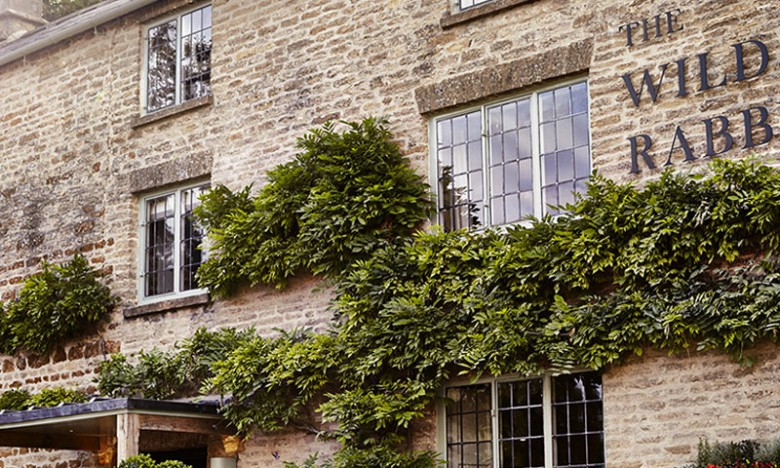 The outside of The Wild Rabbit