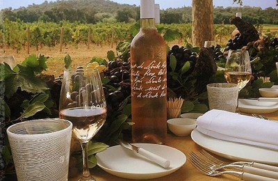 Léoube Chefs Table Dinner at the Daylesford Cookery