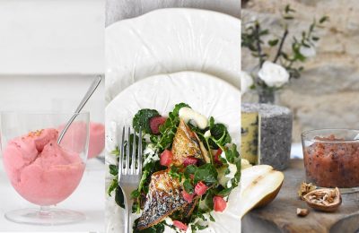 Rhubarb Three Ways