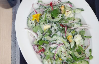 Edible Flower Salad