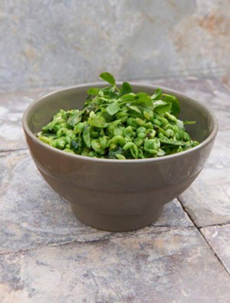 Smashed Broad Beans, Peas & Mint Carole Bamford