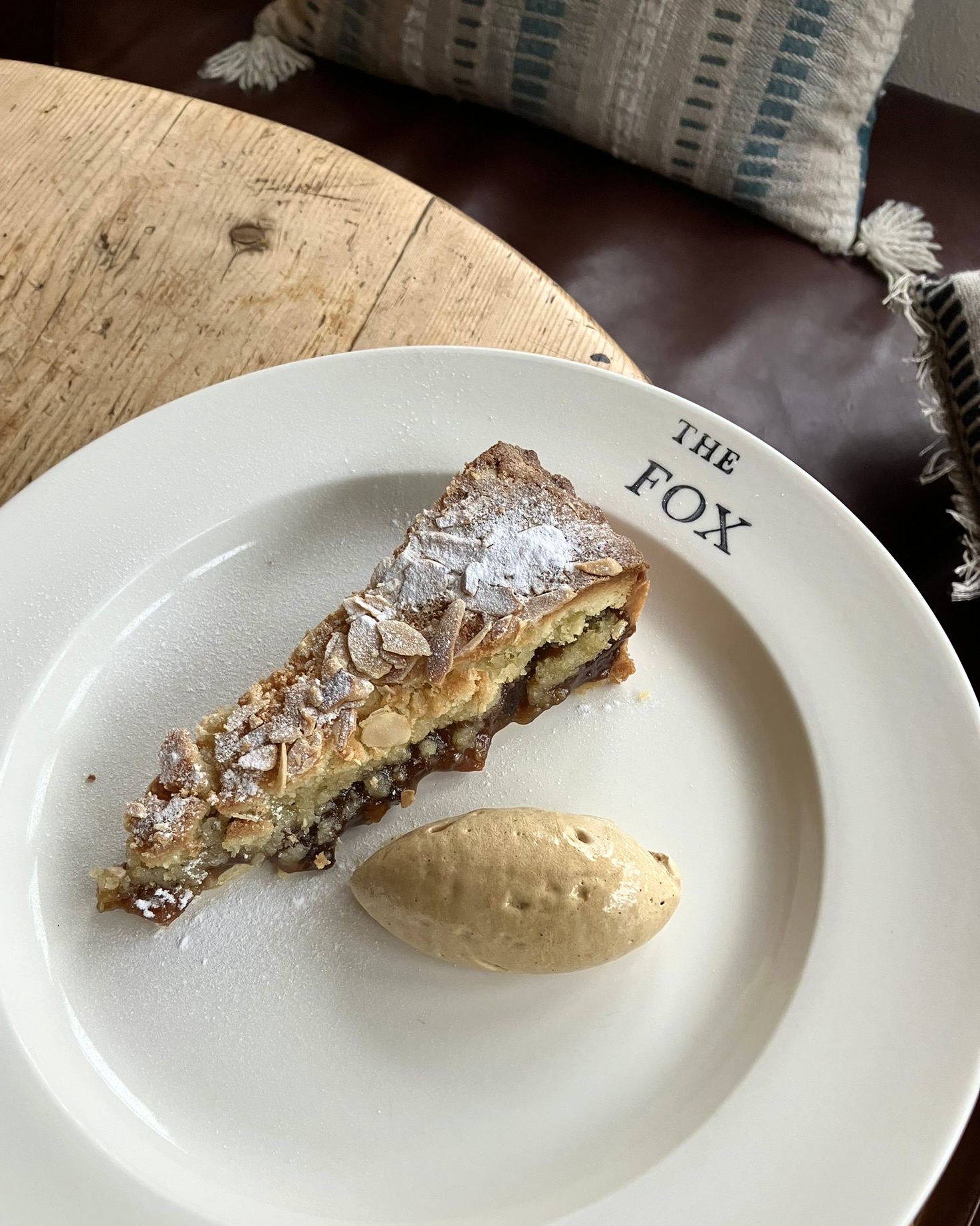 Christmas at The Fox & a mincemeat frangipane tart Carole Bamford